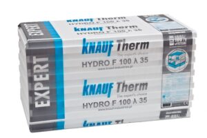 Styropiany do izolacji termicznej Knauf Therm - Expert Hydro F 100 0,035