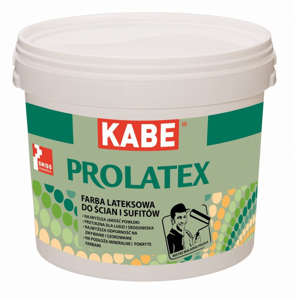 Farba lateksowa Kabe Prolatex półmatowy  5L