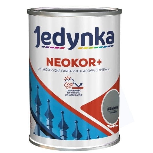 Farba podkładowa antykorozyjna Neokor  aluminiowy 1l