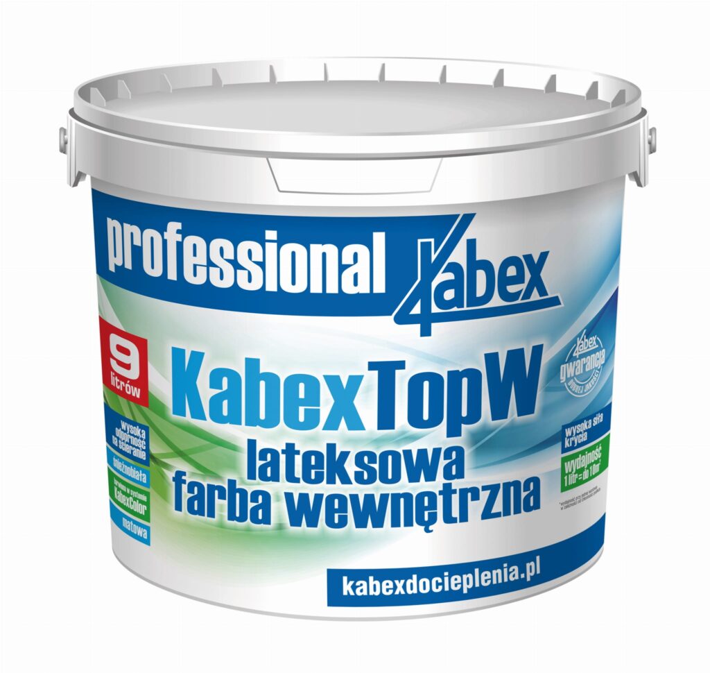 Lateksowa farba nawierzchniowa Kabex Top W 4,5L
