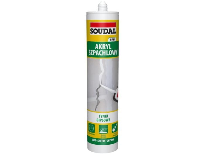 Akryl szpachlowy lekki SOUDAL  280ml