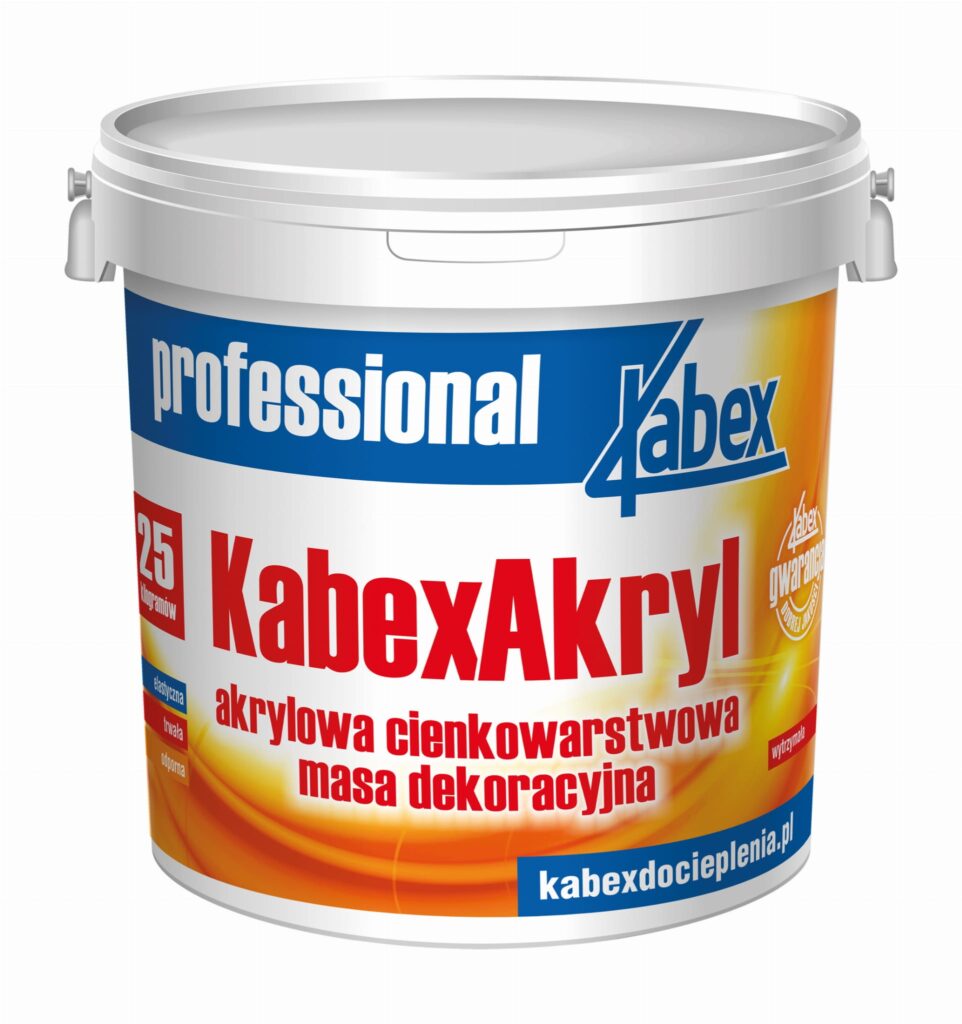 KabexAkryl tynk Akrylowy P1.5 25kg