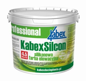 Farba silikonowa elewacyjna KabexSilcon 4,5 L