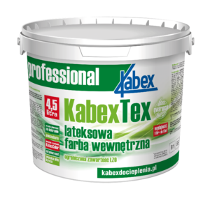 Lateksowa farba nawierzchniowa Kabex TEX 4,5L