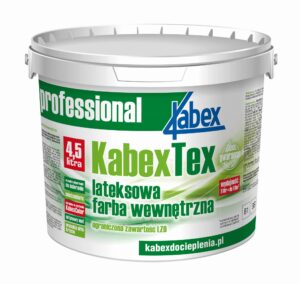 Kabex TEX lateksowa farba nawierzchniowa 2,5L