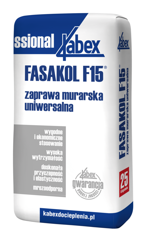 Zaprawa murarska 25kg Kabex Fasakol F15 klasa M10