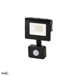 LED Naświetlacz z czujnikiem ruchu 10W zimny