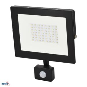 LED Naświetlacz z czujnikiem ruchu 10W ciepły