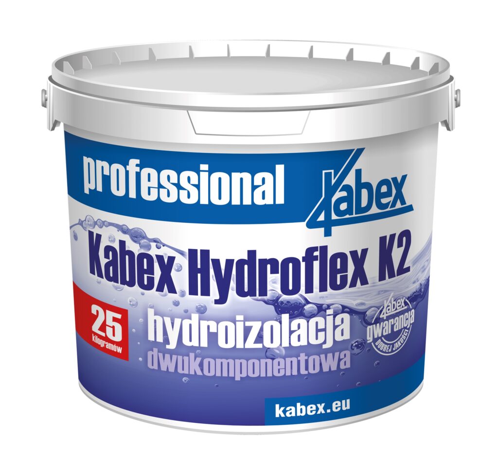 Dwuskładnikowa zaprawa cementowo-żywiczna Kabex Hydroflex K2 12,5kg