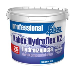 Dwuskładnikowa zaprawa cementowo-żywiczna Kabex Hydroflex K2 12,5kg