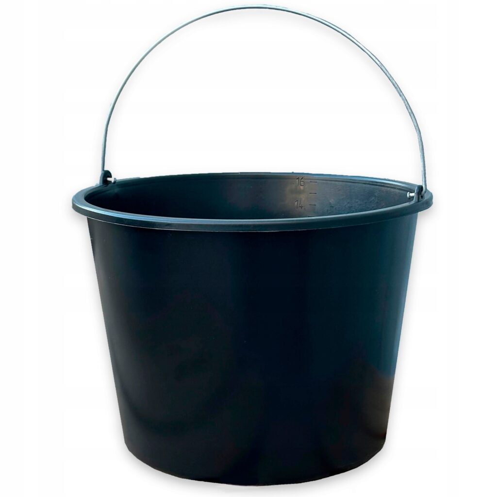 Wiadro budowlane plastikowe 16L POLAX 100-465