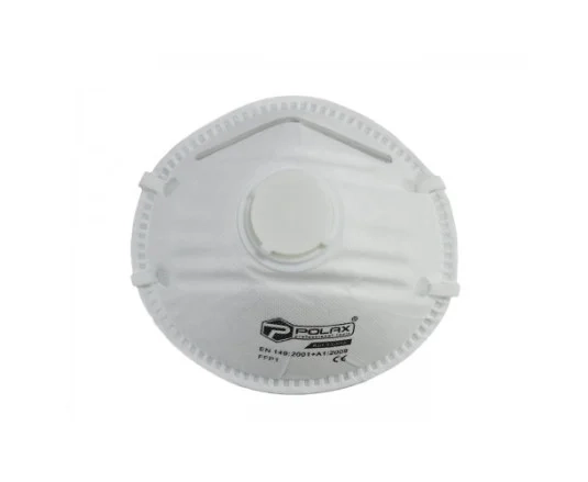 Maska oddechowa z zaworem FFP1 (2 szt) POLAX 53-008