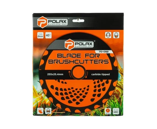 Tracza tnąca do kosy 255mmx2,4mm 40T POLAX 70-092