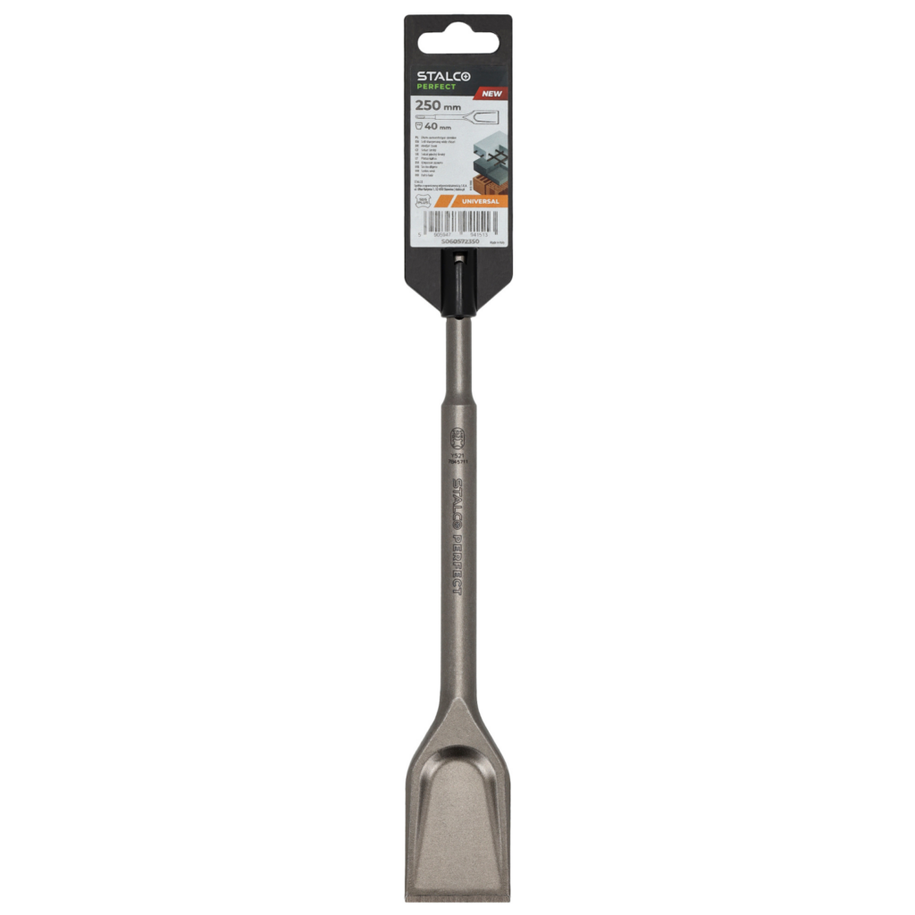 Dłuto samoostrzące szerokie SDS plus 40×250 Stalco S060572350