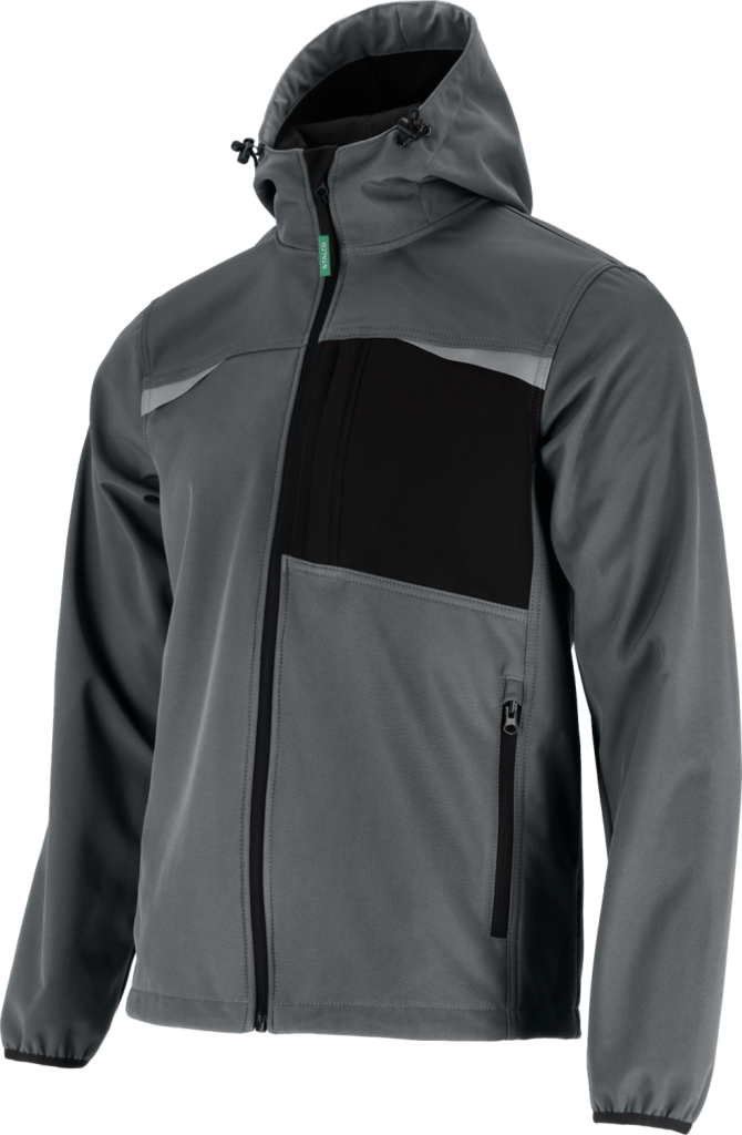 Kurtka sofshell męska Rock szary 3XL Stalco S-51740