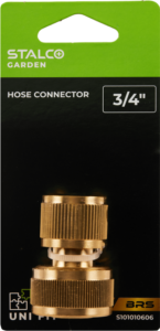 Szybkozłącze przelotowe 3/4 BRS    Stalco S101010606