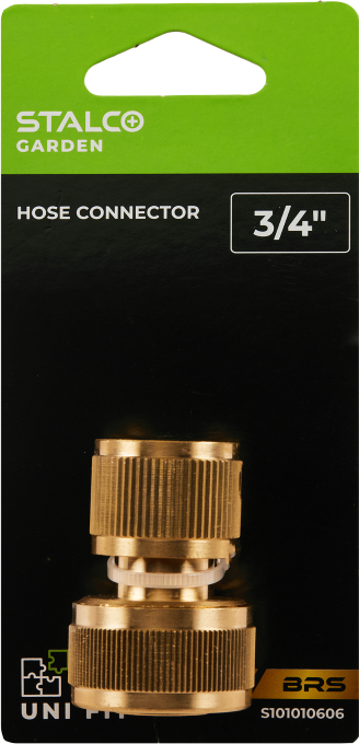 Szybkozłącze przelotowe 3/4 BRS    Stalco S101010606