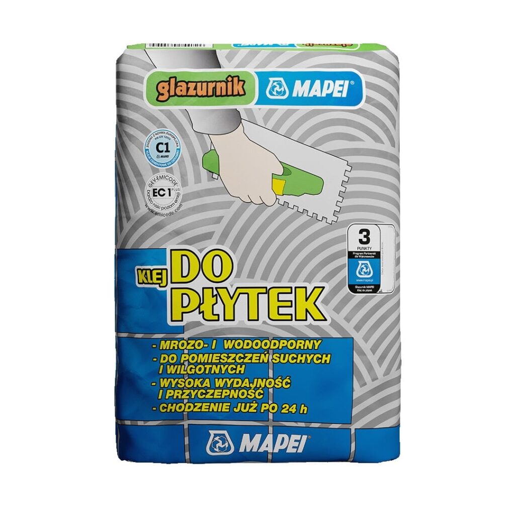 Klej do płytek Mapei Glazurnik 25kg