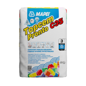 Wylewka szybkoschnąca Mapei Topcem Pronto 25kg C35