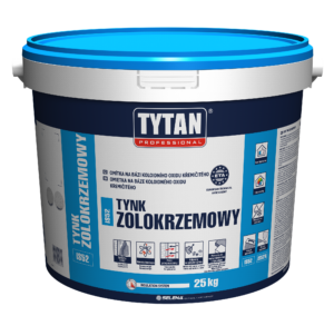 Tynk zolokrzemowy Tytan  P1.5 25kg