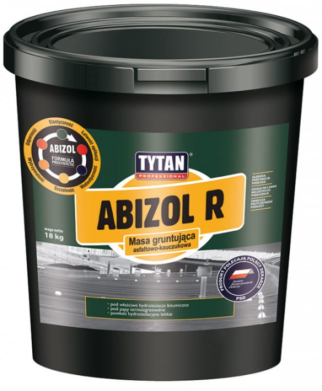 Grunt bitumiczny pod pape Tytan Abizol R 18kg