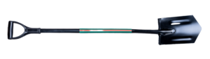 Szpadel ostry trzon metal Stalco S-47456