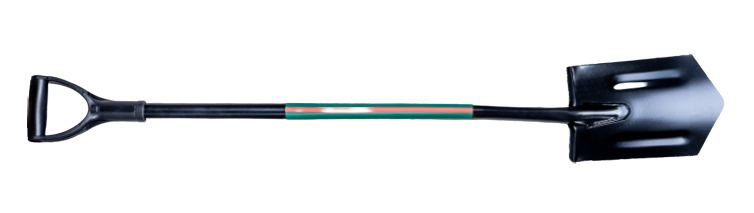 Szpadel ostry trzon metal Stalco S-47456