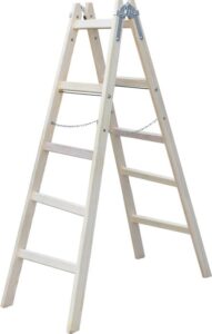 Drabina drewniana  5 stopniowa Stalco S-40591