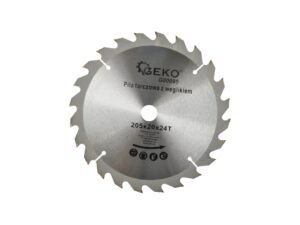 Tarcza do drewna Geko 205x20 Z24 G00095