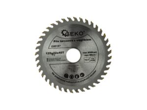 Tarcza do drewna Geko 125x22 Z40 G00107