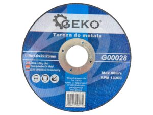 Tarcza do metalu Geko 115x1,0 G00028