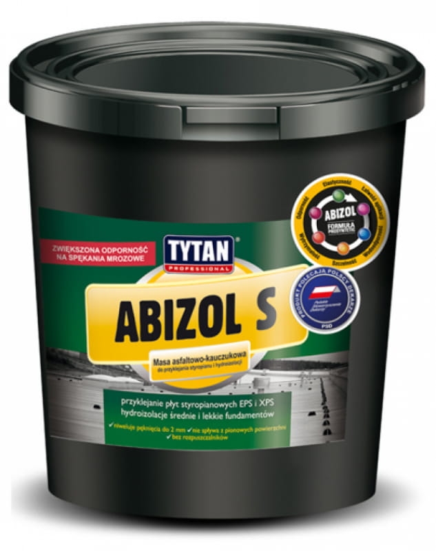 Bitumiczny klej do styropianu Tytan Abizol S 18kg