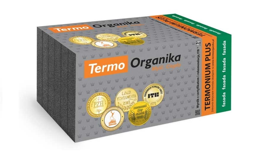 Styropian fasadowy Termo Organika Termonium Plus