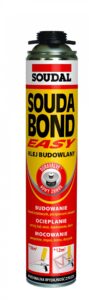 Klej budowlany Soudal 750ml EASY pistoletowa