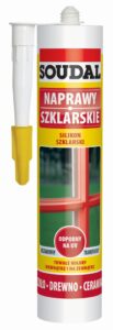 Silikon Szklarski bezbarwny Soudal 280ml