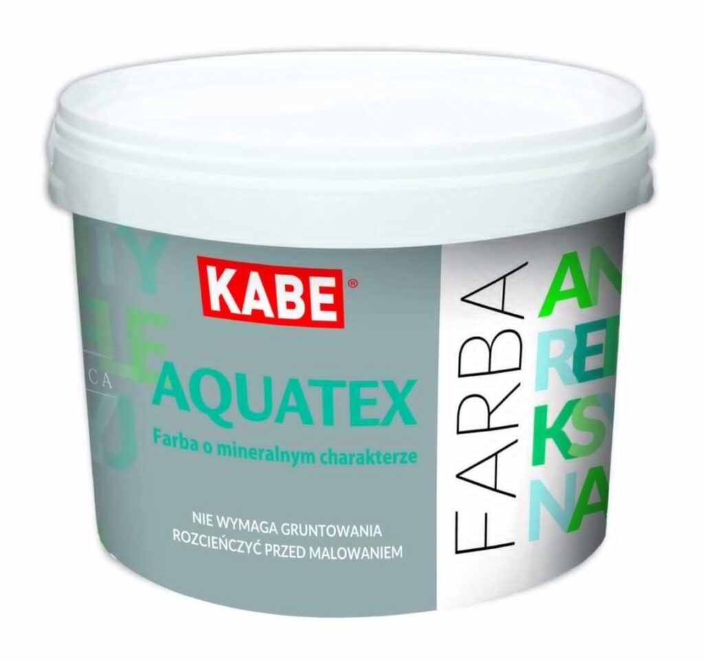 Farba dyspersyjno krzemianowa Kabe Aquatex  2.5L