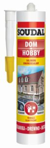 Uniwersalny silikon SOUDAL 280ml bezbarwny