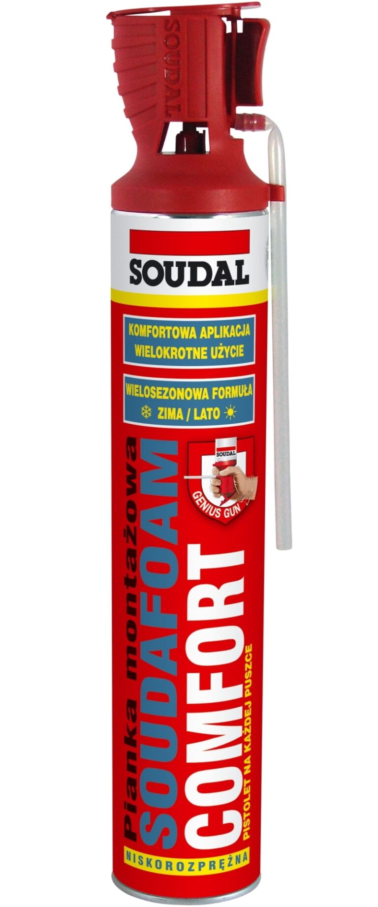 Pianka montażowa Soudal 770ml Genius Gun