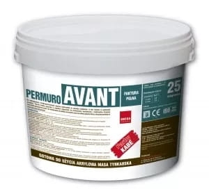 Tynk akrylowy Kabe Permuro Avant P1.5 25kg
