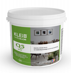 Biała farba Kleib Q5 Extra akrylowa 10L