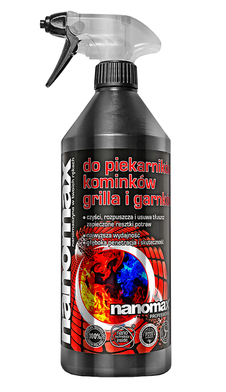 Środek do czyszczenia grilli i piekarników Nanomax 1L