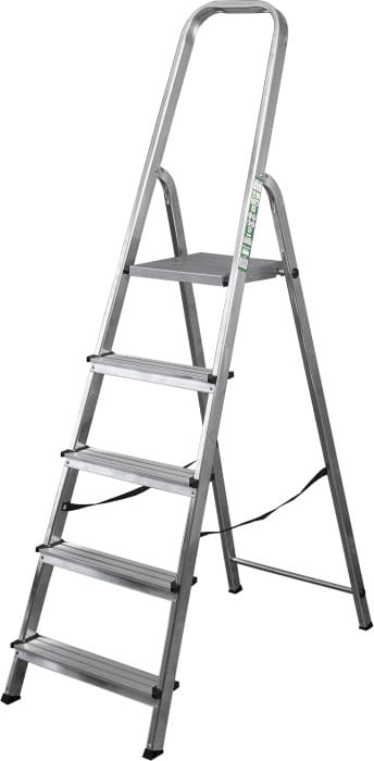 Drabina aluminiowa domowa Stalco S-40534 4-stopniowa
