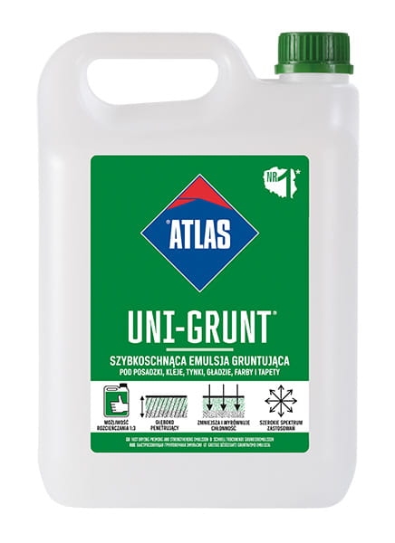 Emulsja gruntująca ATLAS Uni-Grunt 5kg