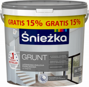 Emulsja podkładowa Śnieżka grunt 10L