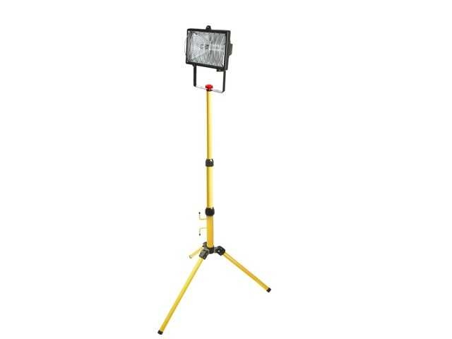 Elektryczny reflektor Halopak na statywie 500w