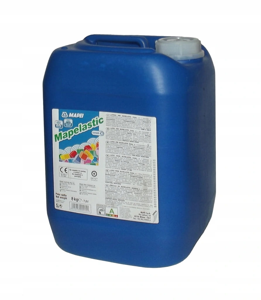 Emulsja do hydroizolacji Mapei Mapelastic składnik B 8kg
