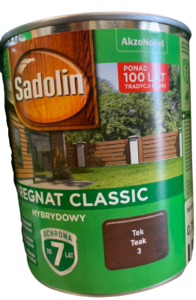 Impregnat hybrydowy Sadolin Classic Tek 4,5l