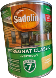 Impregnat hybrydowy Sadolin Classic Dąb Jasny 0,75L
