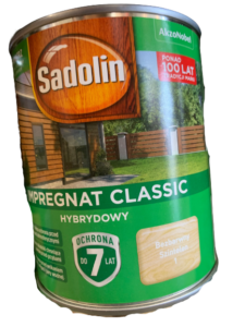 Impregnat hybrydowy Sadolin Classic Bezbarwny  0,75l