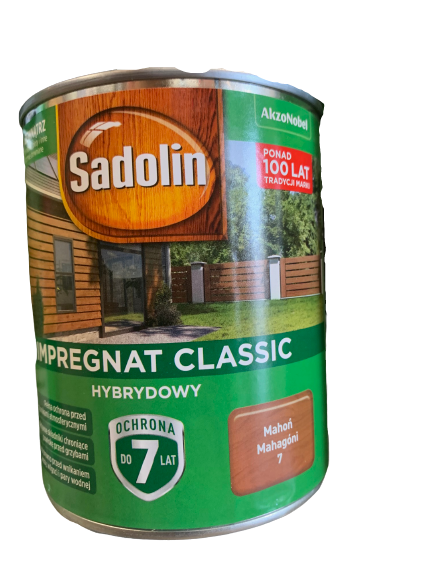 Impregnat hybrydowy Sadolin Classic Mahoń 0,75 L